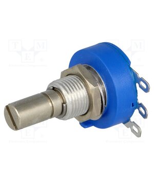 3852A-282-252AL Potentiometer: shaft; single turn; 2.5kΩ; 2W; ±10%; 6.35mm; linear c6K5lp36ZTB9So22uOzcUo_oF8wzX1fswvLVGM_anzg