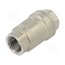 FMZZG 12 Check valve; acid resistant steel AISI 316; PTFE; max.16bar jFs0p4ZxovS-v-q_znJ7hbU1AUefm-4CHgUzL7B8hMw