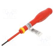 AT2.5X50VE Screwdriver; insulated; slot; 2.5x0.4mm; Blade length: 50mm; 1kVAC JzHoo7O5QQCJEkLX6tqBfKrt1JVwCjgkbaPLxT5Zu-E
