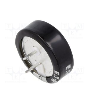 KVR-5R0C155-R Supercapacitor; THT; 1.5F; 5VDC; -20÷80%; Body dim: Ø20.8x7.6mm UARX652vZmyN0pSXrbK08OlpfwoTcJrm8ri7Ug9bQnI