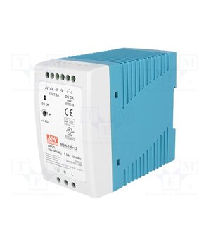 MDR-100-12 Power supply: switching; for DIN rail; 90W; 12VDC; 7.5A; 85÷264VAC 6wvwWOoU6XkG9y36ckodpZfpbcUxAhaEgY9_WIzARJs