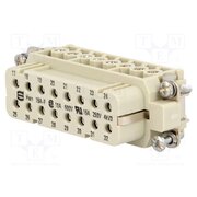 09200162813 Connector: HDC; contact insert; female; 16A; 250V; Han® A; PIN: 16 __4Ols4HufeQ4lCheJ5Lj-M36DtQNskV0P8SiILXEK0
