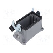 19035900 Enclosure for connectors: HDC; size H-B 10; with latch; straight LF23IrXxu0mUeWgFGLU0i10__ajVMS3FJ1UynKZRsw8