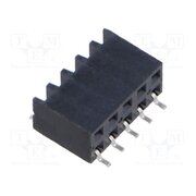 SSM-105-L-DH-TR Connector: pin strips; socket; female; PIN: 10; horizontal; SMT EpdxVTcWci6y48THdM2YwOH4mCDZ4MH0ekHNIint3is