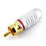 PLUG RCA professional metal /red, Gold CKI154R+1.jpg