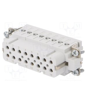 C14610B0160024 Connector: HDC; contact insert; female; 16A; 250V; PIN: 16; 16+PE 3LGezV0bj8HNgl4y_EhrX4vor3dYo8BVF5x62z__Mgs