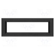 EA 017-2UKE Frontal bezel; Dim: 76x27mm; 60x14.8mm; ABS; Colour: black 968cDaCib3gSxGTCls-YOASCqLIiBldy2vuBKOSw8qI