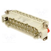 09340162601 Connector: HDC; contact insert; male; 16A; 690V; Han Hv E®; UL94V-0 YDFEeL77P3xXFgcsf0BC6EDnu2BB6AluzXF02hQzkqY