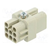 CDF 08 Connector: HDC; contact insert; female; CD; PIN: 8; 10A; 50V; crimped 6nMor5ME1I25SR8d4yvAZX8dRmckUW3Hfr2ZnVW_J4c