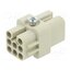 CDF 08 Connector: HDC; contact insert; female; CD; PIN: 8; 10A; 50V; crimped 6nMor5ME1I25SR8d4yvAZX8dRmckUW3Hfr2ZnVW_J4c