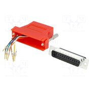 DA25-PMJ8-R-K Transition: adapter; D-Sub 25pin male,RJ45 socket; red Uz3-c8NF3Wa7x6UKV-DPdO2sgYxrlq_PSTz8yLoTadw