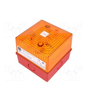 204955 Signaller: lighting; flashing light; amber; FL40; 24VDC; IP65; ABS -qHWDWebe1-F1vlvhcidryBKNSnWfIoWAhUFHA14zik