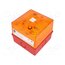 204955 Signaller: lighting; flashing light; amber; FL40; 24VDC; IP65; ABS -qHWDWebe1-F1vlvhcidryBKNSnWfIoWAhUFHA14zik
