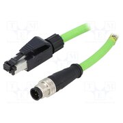 1201088121 Adapter; PIN: 4; straight; D code-Ethernet; IP67; 3m; Cat: 5e fzhIB1Lbv1bSbkSwTWIoNB6bGpAoV0il_4EzM_8fT5c