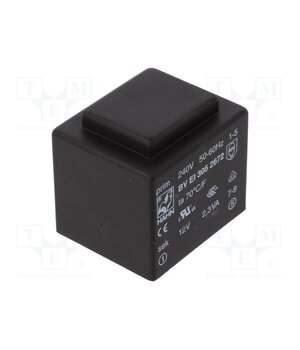 BV EI 305 2672 Transformer: encapsulated; 2.3VA; 240VAC; 12V; 192mA; PCB; BVEI qsw4yuGG3YZGXjRTW4jPCeuW9K8e0NZy9YeLVOKO-r4