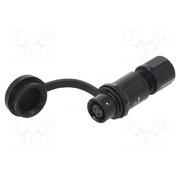 SA611/S3IIB Connector: circular; plug; female; PIN: 3; IP67; SA6; 3.5÷4mm; 3A; 30V 4gH36ccbzZ8YY9G4fPIB8o8RSr2kKrSX7kp6OTVxvSo