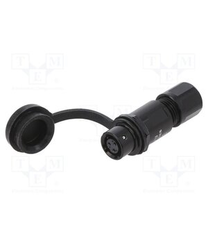 SA611/S3IIB Connector: circular; plug; female; PIN: 3; IP67; SA6; 3.5÷4mm; 3A; 30V 4gH36ccbzZ8YY9G4fPIB8o8RSr2kKrSX7kp6OTVxvSo
