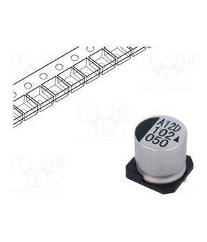 AEA1616102M050R Capacitor: electrolytic; SMD; 1000uF; 50VDC; Ø16x16.5mm; 5000h arqulst1DLaq-6VigujevH59k3D-wBukulzb3VDw64c