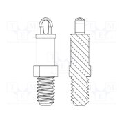 8G506V41233 PCB distance; polyamide 66; L: 3.2mm; screwed rod,snap fastener KhnrsnFhEc_74BGAs_NdkkCt4IG6Y2nkN3cknmngw7c