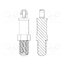 8G506V41233 PCB distance; polyamide 66; L: 3.2mm; screwed rod,snap fastener KhnrsnFhEc_74BGAs_NdkkCt4IG6Y2nkN3cknmngw7c