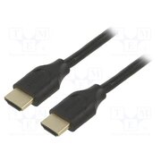 61640 Cable; HDMI plug,both sides; PVC; HDCP 2.2,HDMI 2.1; 2m; black hGd-nI-szoKw8mgCVqakGDP-NUWUu76RCY7qJDRUurs