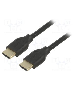 61640 Cable; HDMI plug,both sides; PVC; HDCP 2.2,HDMI 2.1; 2m; black hGd-nI-szoKw8mgCVqakGDP-NUWUu76RCY7qJDRUurs