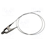 AI-000480 Ground/earth cable; ring terminal,aligator clip; Len: 1m h3PKjZfmEEDsscCFnYUjQVH0pUNf8B7uyG6NUoMWuNQ