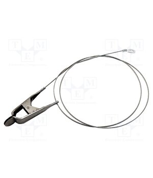 AI-000480 Ground/earth cable; ring terminal,aligator clip; Len: 1m h3PKjZfmEEDsscCFnYUjQVH0pUNf8B7uyG6NUoMWuNQ