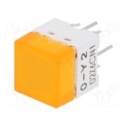 B3W-9000-Y2Y Switch: keypad; Pos: 2; SPST-NO; 0.05A/24VDC; yellow; LED; yellow Kzb1gSZYZkXkkEl32Eu61VYQZE3kIpnmDmd8uIhUEwo