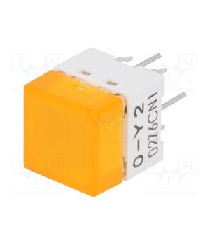 B3W-9000-Y2Y Switch: keypad; Pos: 2; SPST-NO; 0.05A/24VDC; yellow; LED; yellow Kzb1gSZYZkXkkEl32Eu61VYQZE3kIpnmDmd8uIhUEwo