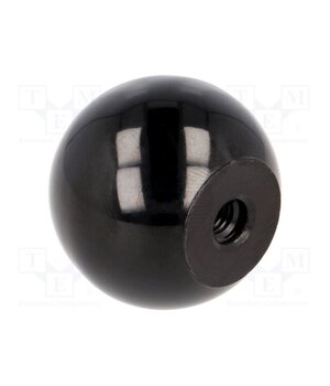 DIN319-KU-32-M6-C Ball knob; Ø: 32mm; Int.thread: M6; 14.5mm; duroplast PF NMSfXM6dT9uDTqhdihj8jPOoDcHJlDYCwJRmHg4FpBA