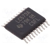SN74LVC573APW IC: digital; D-latch transparent; Ch: 8; 1.65÷3.6VDC; SMD; TSSOP20 8iRaIWaKpYZ_xN4cDpsjYDXbmVa8QlNqSvnjdSJ0MvA