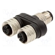 1200680137 T adapter; M12 male,M12 female x2; A code-DeviceNet / CANopen 6EPnN64nnSRjfWk0XyhQfVqKDkTVC9CCW8mCMUWfn24
