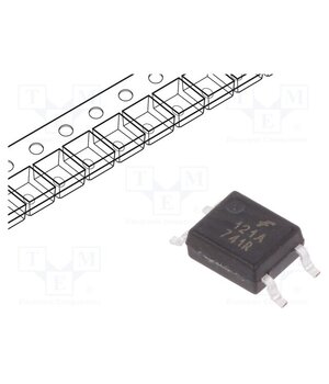 FODM121A Optocoupler; SMD; Ch: 1; OUT: transistor; CTR@If: 100-300%@5mA lMnABG6P6bpg63-mmkmoIY8iP5kvjRClnGYY2V4oLf4