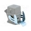 09200030306 Enclosure for connectors: HDC; size 3A; Han® A; with latch gu3TQGyKllu9RkqOxUwsrjwcjqBGSwGYWD9PSIGWt1A