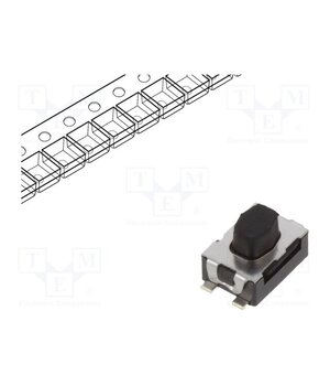 KMR731NG LFS Microswitch TACT; SPST-NO; Pos: 2; 0.05A/32VDC; SMT; 3N; 2.5mm; KMR7 yNarEjCw68bY_XtEEsDe0gngTtP5bDMpogoH0i8bus4