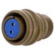 97-3106A-16-11S Connector: circular; plug; for cable; PIN: 2; female; soldering; 97 rN6oWmpchweJAlcccbAdh-P7iSKmmzxh3z87fH92JiE