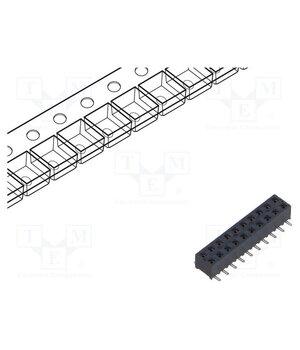 SMM-110-02-S-D-K-TR Connector: pin strips; socket; female; PIN: 20; vertical; SMT; 2mm mDBm0Ep8rtykkRaBikOyl2fG6Kztc0klThslzD93o6Q