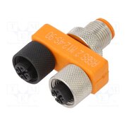 11119 ASBS 2 M12-4S-90 T adapter; M12 male,M12 female x2; A code-DeviceNet / CANopen f3Z4CRSY9It78Tb_EuMq61-bNC7E1oUzAoFytaA_u58