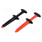 AC220 Clip-on probe; crocodile; 10A; red and black; 4mm; 1000VAC NKEkAGC0C_z2GQamUCO3cMg7aI9Ra6LEmzYsqVym7BA