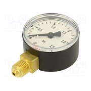 103-K Manometer; 0÷2.5bar; G 1/4",bottom connection; 50mm; plastic uZRRmnOQmWJstkPDkBYN7VCRMXJIvQ7efTyqQrtVnFI