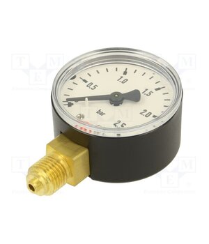 103-K Manometer; 0÷2.5bar; G 1/4",bottom connection; 50mm; plastic uZRRmnOQmWJstkPDkBYN7VCRMXJIvQ7efTyqQrtVnFI