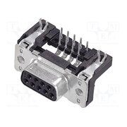 09661527612 Connector: D-Sub; PIN: 9; socket; female; on PCBs; angled 90°; THT HH06_ZjNAOHom9iaJCHVIkb01E1eaD346TEAPpGVFCs