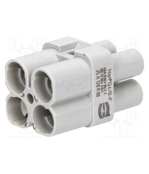 09120043151 Connector: HDC; contact insert; female; 40A; 830V; Han Q; PIN: 4 kfy3jHIbfwnVXqoZDx_5h_-kM7BFLg2OJ8dXD9ug2xs