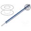 60414 Wire; stranded; Cu; 18AWG; PVC; blue-white; 600V; 1x18AWG chiW1Dyp0def2loiYgPcPZMFinnp3VAl41vac1WO7mk