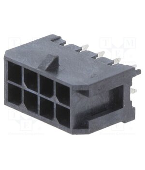 10127721-081GLF Connector: wire-board; socket; male; PIN: 8; Minitek® Pwr 3.0; THT iI1Eeu3_CXmxbLvTY6Wc8wTBpKybZ5j-eE_73cndXYI