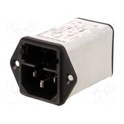 4301.5005 Connector: AC supply; socket; male; 10A; 250VAC; C14 (E); KFA hhezQdgkR2ss860I3X8cvY_LAfNAnAGUr3ClwimvmUc