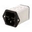 4301.5005 Connector: AC supply; socket; male; 10A; 250VAC; C14 (E); KFA hhezQdgkR2ss860I3X8cvY_LAfNAnAGUr3ClwimvmUc