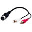 CABLE-ADAPTER 2xRCA-DIN 5pin 0.2m CKA019L.jpg