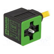 7000-18021-0360750 Valve connector; plug; Type: A; PIN: 4; 18mm; female; 24VDC; 4A; 24VAC pniVE3Yoeck6WCkGYXJQz_ik-i4hn8rE9ewU3tXWEgI